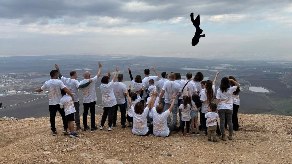 חורף של נוף פתוח: חוגגים בתצפית בהר שאול בגלבוע