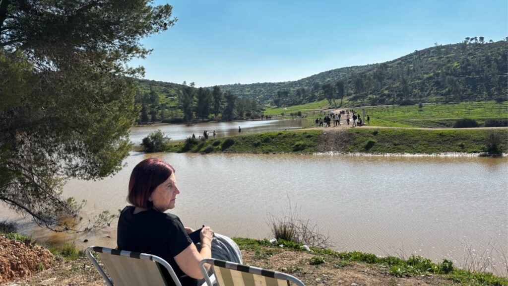 המאגר שנשכח שנים התמלא מחדש והפך ליעד טיול מפתיע - מאגר סכר אדוריים. צילום: דוד גל אור