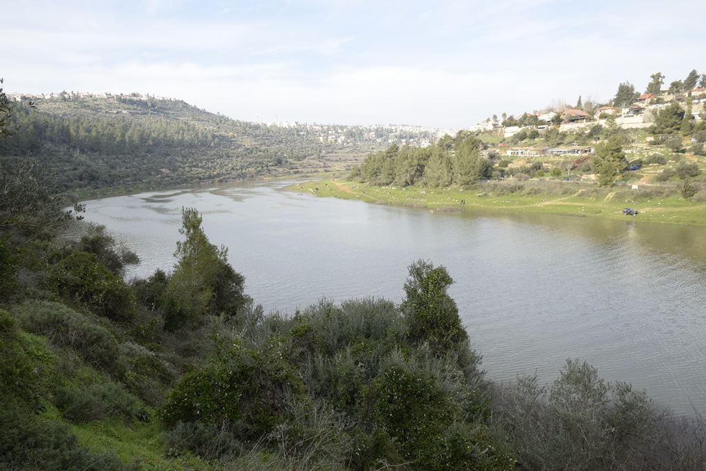מאגר בית זית - תצפית נהדרת